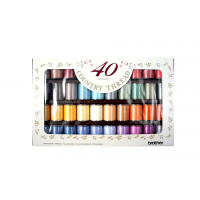 Brother Country Embroidery Thread 40 colours