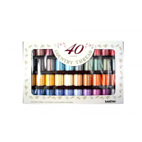 Brother Country Embroidery Thread 40 colours Brother Country Embroidery Thread 40 colours