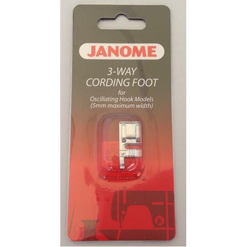 Janome 3-Way Cording Foot - Category A