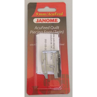 Janome AcuFeed 1/4 inch Seam Foot - Cat D (with Acufeed)