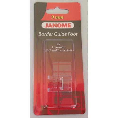 Janome Border Guide Foot - Category D Janome Border Guide Foot - Category D