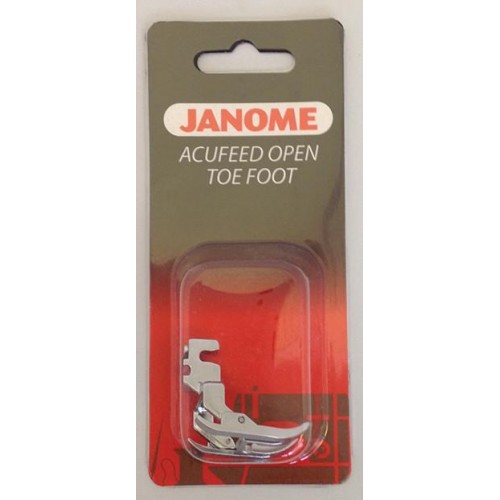Janome AcuFeed Open Toe Foot - MC7700QCP & 6600P ONLY