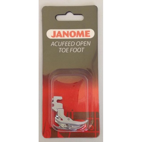 Janome AcuFeed Open Toe Foot - MC7700QCP & 6600P ONLY Janome AcuFeed Open Toe Foot - MC7700QCP & 6600P ONLY