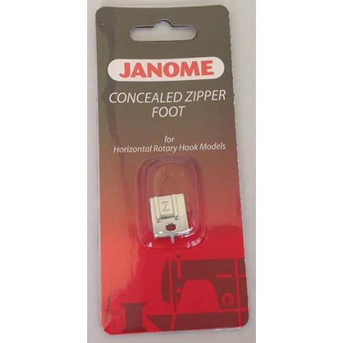 Janome Concealed Zipper Foot - Category B/C